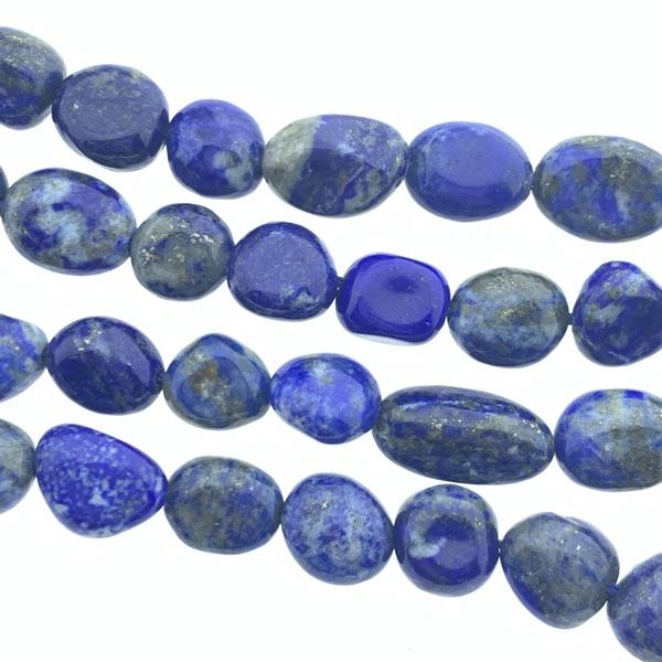 Edelsteen nugget Lapis lazuli blauw 5-8mm