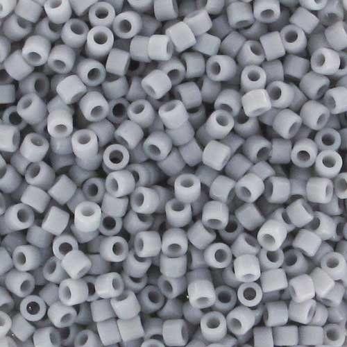 Miyuki Delica DB-1139 Opaque Ghost Grey 11/0 - 4 gram