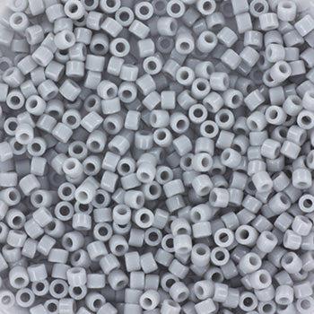 Miyuki Delica DB-1139 Opaque Ghost Grey 11/0 - 4 gram - Image 2