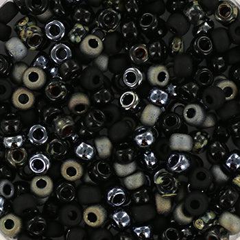 Miyuki rocailles 8-Mix102 Mix mysterious darkness 8/0 (3mm) - 5 gram