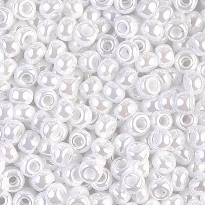 Miyuki rocailles 8-420 White pearl ceylon 8/0 (3mm) - 5 gram